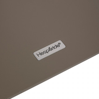 Table de jardin d'appoint en aluminium VENUZIA - Café