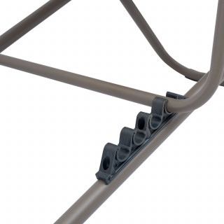 Chilienne de jardin pliante MIRAEL - Noisette et café