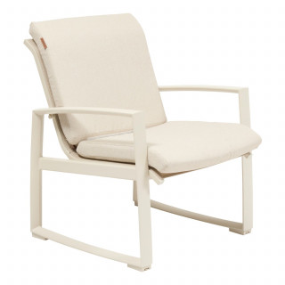 Fauteuil de jardin en aluminium BOREANE - Argile
