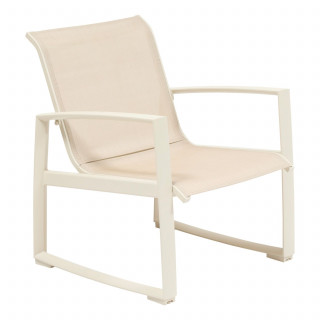Fauteuil de jardin en aluminium BOREANE - Argile