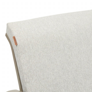 Fauteuil de jardin en aluminium BOREANE - Café