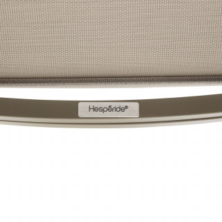 Fauteuil de jardin en aluminium BOREANE - Café