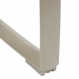 Fauteuil de jardin en aluminium BOREANE - Café