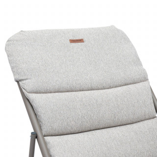 Chilienne de jardin pliante NILLIA - Noisette et café