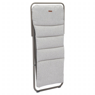 Chilienne de jardin pliante NILLIA - Noisette et café