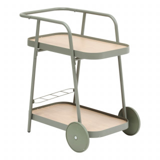 Desserte de jardin à roulettes en aluminium EASINESS - Laurier