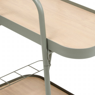 Desserte de jardin à roulettes en aluminium EASINESS - Laurier