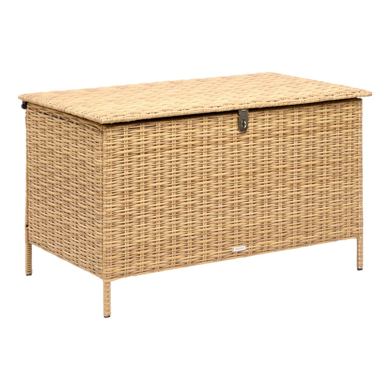Coffre rangement de jardin BAYANA - 300 L - Marron
