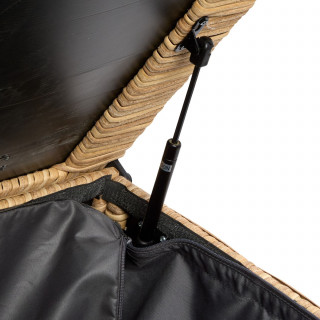 Coffre rangement de jardin BAYANA - 300 L - Marron