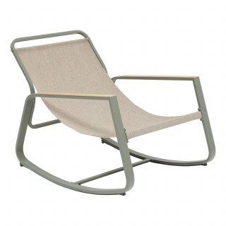 Fauteuil de jardin à bascule FELINIO - Laurier
