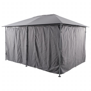 Rideaux pour tonnelle SANTORINI et THIRA - Ardoise