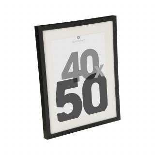 Lot de 2 cadres photo EVA - 40 x 50 cm - Noir