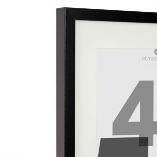 Lot de 2 cadres photo EVA - 40 x 50 cm - Noir