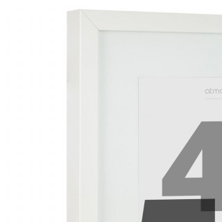 Lot de 2 cadres photo EVA - 40 x 50 cm - Blanc