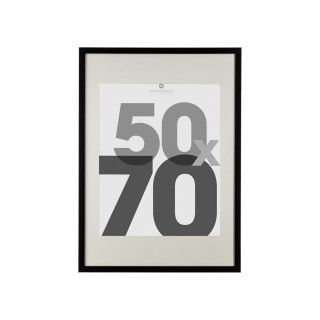 Lot de 2 cadres photo EVA - 50 x 70 cm - Noir