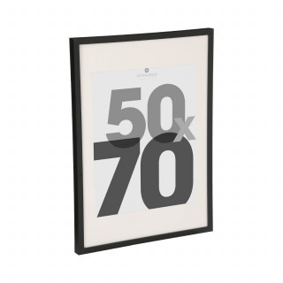 Lot de 2 cadres photo EVA - 50 x 70 cm - Noir