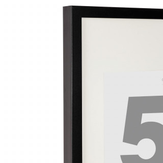 Lot de 2 cadres photo EVA - 50 x 70 cm - Noir