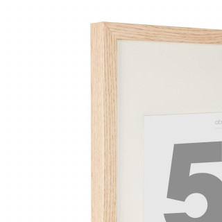 Lot de 2 cadres photo EVA - 50 x 70 cm - Beige