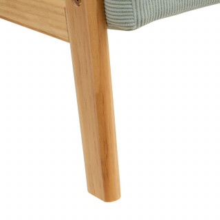 Fauteuil enfant en velours côtelé BASILE - Mer