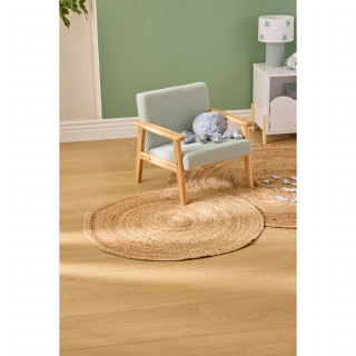 Fauteuil enfant en velours côtelé BASILE - Mer