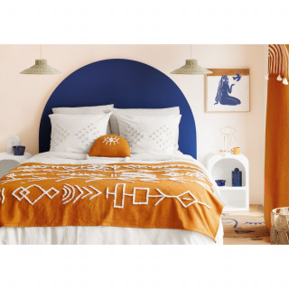 Table de chevet 2 niches SOLEYA - Blanc