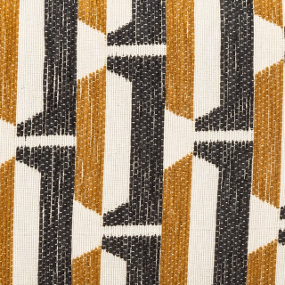 Tabouret d'appoint en tissu jacquard CHIARA - Blanc