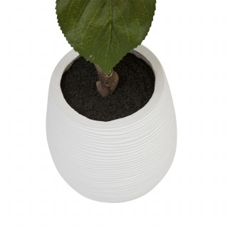 Fleurs d'hortensia artificielles MIKA - Orange