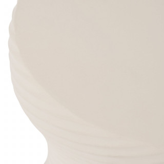 Table à café torsadée ronde SADDLE - Beige