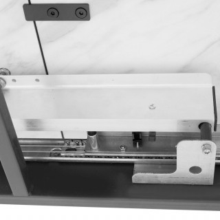 Table à manger extensible pour 4 personnes CAMBURI - Blanc