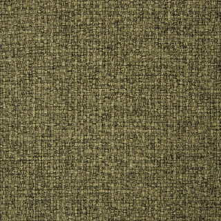 Lot de 4 chaises en tissu et pieds métal NEORA - Cèdre et noir