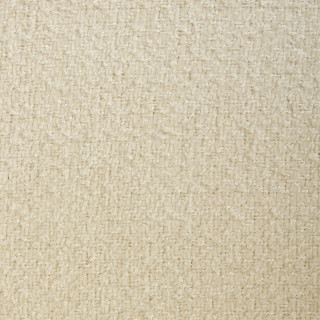 Lot de 2 chaises en tissu chenille et pieds métal ALBA - Ivoire et noir