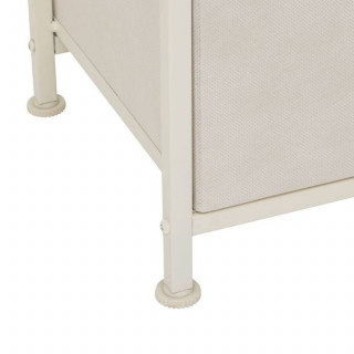 Commode basse 5 tiroirs TISSA - Beige