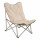 Fauteuil de camping pliant matelassé - Argile