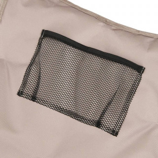 Fauteuil de camping pliant matelassé - Argile