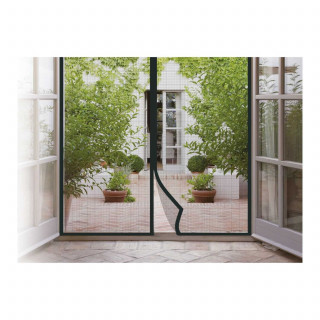 Moustiquaire aimantée pour porte-fenêtre - 100 x 200 cm