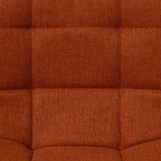 Lot de 2 chaises de bar rembourrées SIRAC - Marron