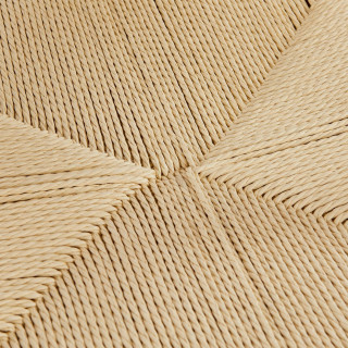 Lot de 2 fauteuils à dîner en bois YAMATO - Marron