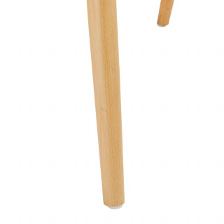 Lot de 2 fauteuils à dîner en bois YAMATO - Marron