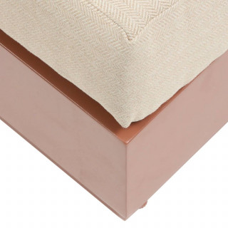 Lit de piscine en aluminium ALLURE - Acajou