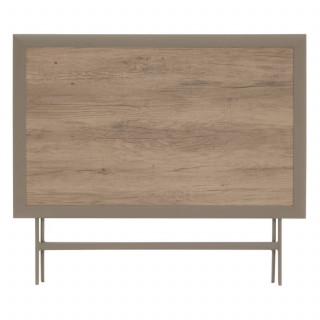 Table de jardin pliante carrée 4 places AZUA - Truffe et café