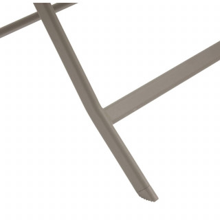 Table de jardin pliante carrée 4 places AZUA - Truffe et café