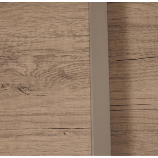 Table de jardin extensible en aluminium effet bois 8 places PIAZZA - Truffe et café