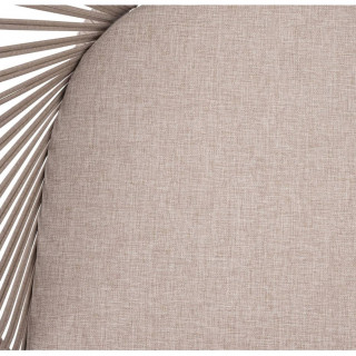 Fauteuil de jardin empilable en aluminium ORYON - Argile