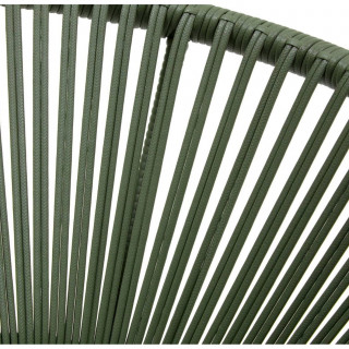 Fauteuil de jardin empilable en aluminium ORYON - Laurier