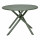 Table de jardin ronde en aluminium 4 places NEBULLIA - Vert Laurier