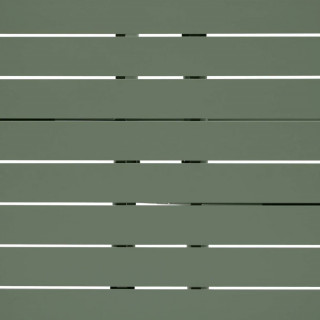 Table de jardin ronde en aluminium 4 places NEBULLIA - Vert Laurier