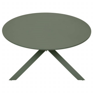 Table de jardin ronde en aluminium 6 places ORYON - Laurier