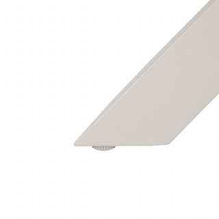 Table de jardin ronde en aluminium 6 places ORYON - Argile