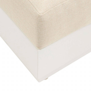 Lit de piscine en aluminium 2 places ALLURE - Beige et Avoine