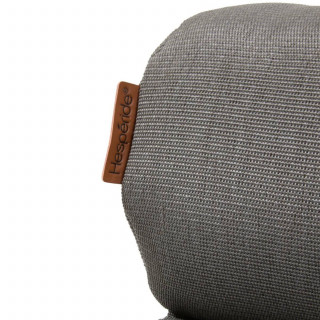 Fauteuil relax de jardin avec repose pieds SOLANI - Café